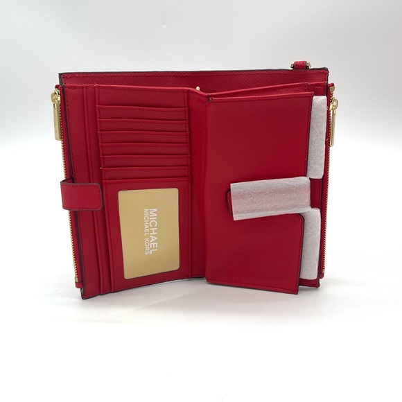 Michael Kors Large Double Zip Wallet Wristlet - Picture 5 of 7